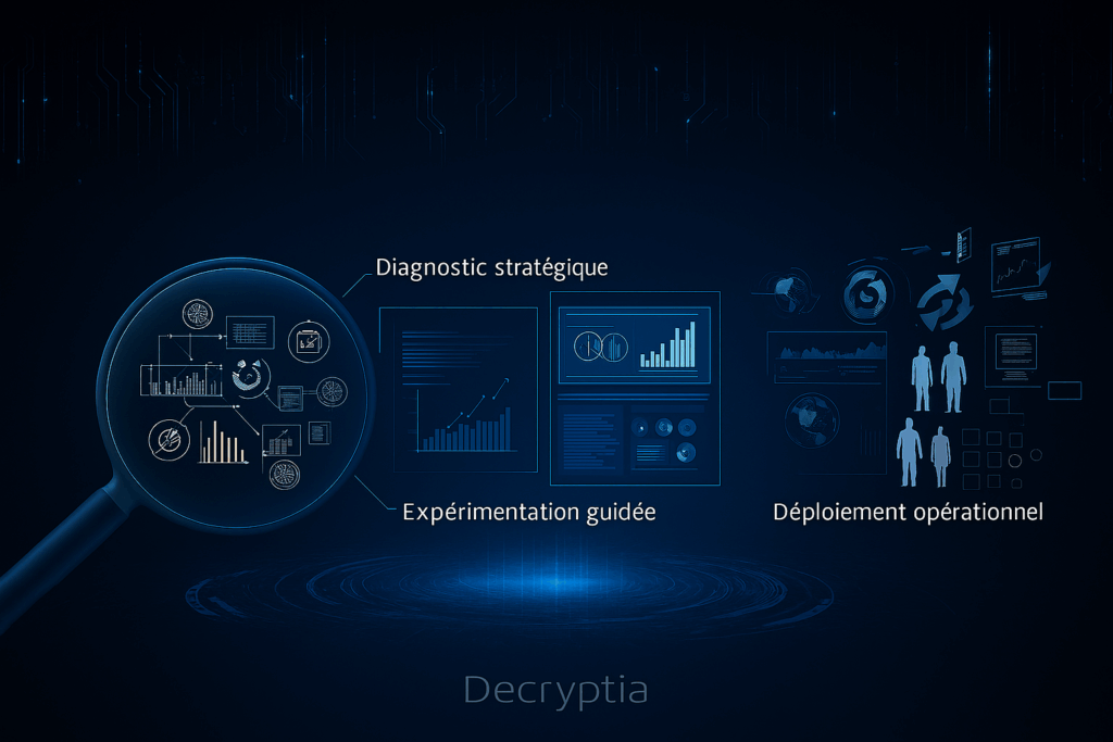 Méthodologie Decryptia — de la réflexion à l'action