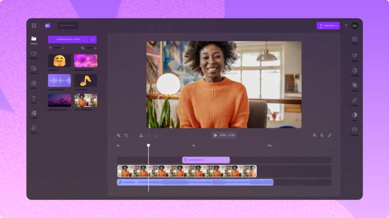 Clipchamp avis test monteur vidéo gratuit Microsoft voix off IA