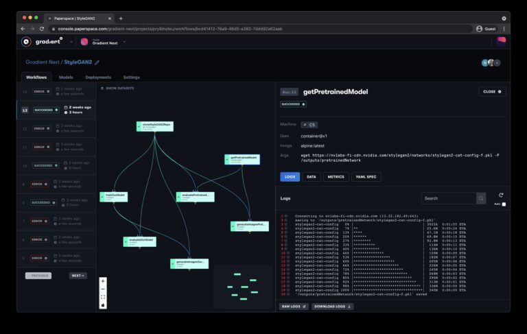 Paperspace avis test GPU cloud persistant Stable Diffusion ComfyUI